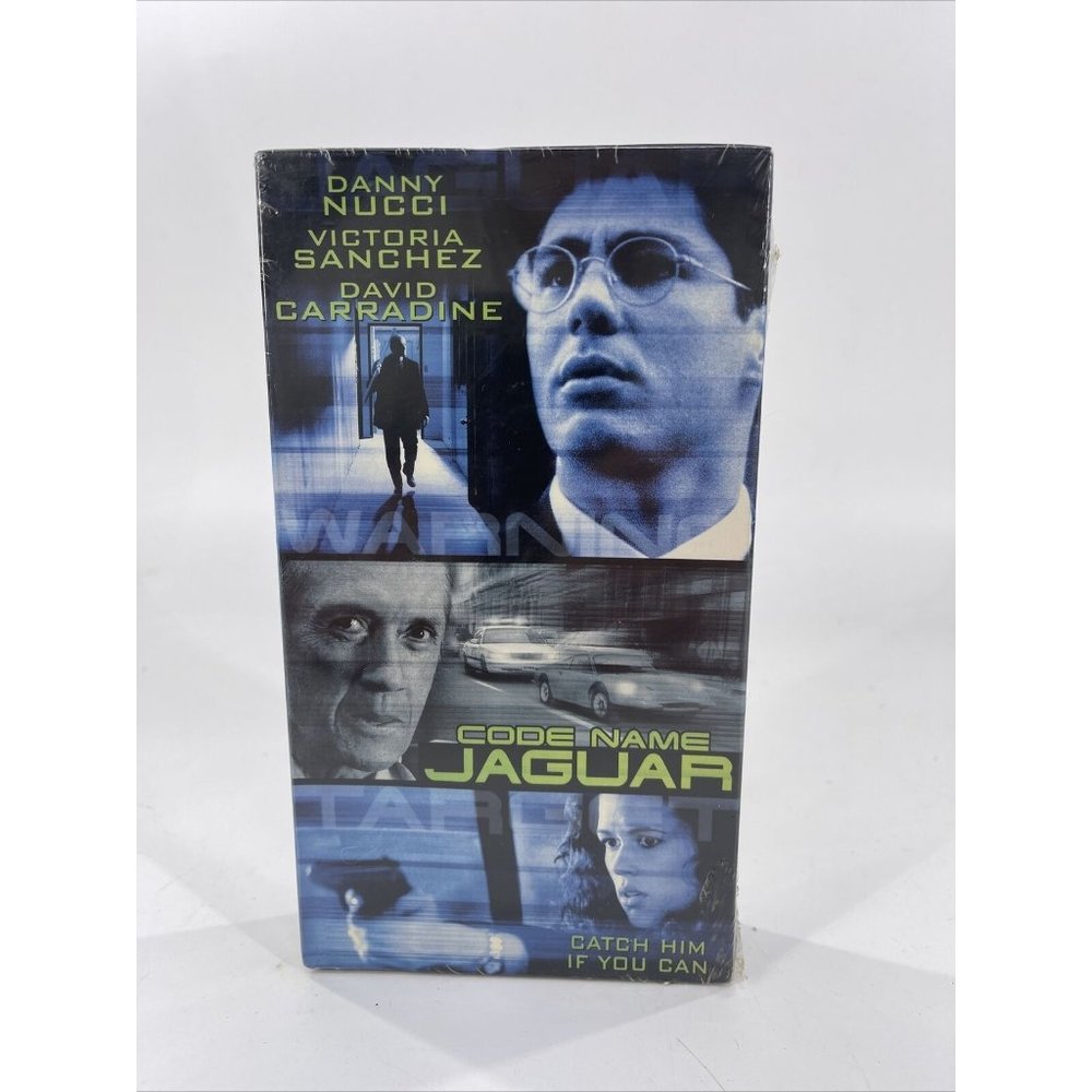*RARE* Code Name: Jaguar (VHS, 2001) David Carradine Danny Nucci New Sealed